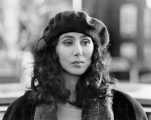 Cher looking chic wearing beret from 1987 movie Suspect 8x10 inch photo