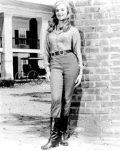 Linda Evans full length pose on Barkley Ranch as Audra The Big Valley 8x10 photo