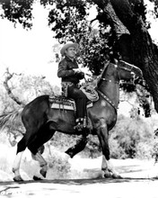 Gene Autry great pose riding Champion World's Wonder Horse 8x10 inch photo