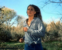 Lindsay Wagner running in woods The Bionic Woman 8x10 inch photo