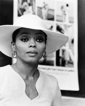 Diana Ross beautiful portrait in large white hat 1975 movie Mahogany 8x10 photo