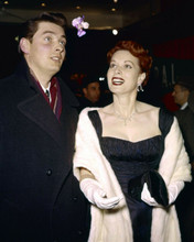 Maureen O'Hara looking glamorous as ever in jewels & furs 1950's era 8x10 photo