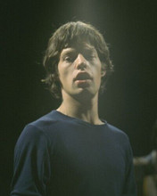 The Rolling Stones Mick Jagger in concert mid 1960's era 8x10 inch photo