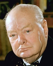 Winston Churchill iconic wartime British Prime Minister portrait 8x10 photo