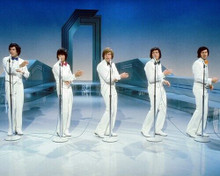 The Osmonds classic 1970's line-up on variety show Donny & brothers 8x10 photo