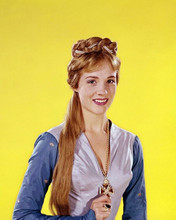 Julie Andrews long hair in tunic holds necklace possibly Camelot 1967 8x10 photo
