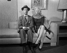 Gentleman Prefer Blondes 1953 Marilyn Monroe on sofa by Tommy Noonan 8x10 photo
