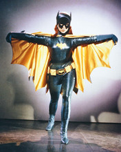Batman 1966 TV Yvonne Craig as Batgirl full length arms outstretched 8x10 photo