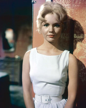 Tuesday Weld looks beautiful in this 1950's portrait in white dress 8x10 photo