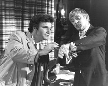 Columbo 1975 Playback Peter Falk checks Oskar Werner's watch 8x10 inch photo