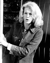 Angie Dickinson 1977 Police Woman episode in denim jacket 8x10 inch photo