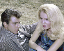 Tuesday Weld with unidentified man circa mid 1960's 8x10 inch photo