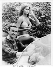 Fathom movie Raquel Welch in bikini Richard Briers drives speedboat 8x10 photo