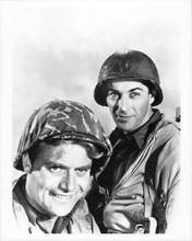 Combat TV series 8x10 photo Rick Jason & Vic Morrow as Hanley & Saunders