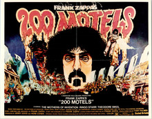 Frank Zappa's 200 Motels movie poster artwork vintage 8x10 photo