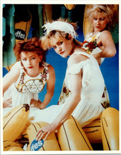 Bananarama 1980's pop queens studio pose amongst bananas vintage 8x10 photo