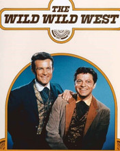 The Wild Wild West TV series Robert Conrad Ross Martin & show logo 8x10 photo