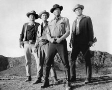 Sons of Katie Elder John Wayne Dean Martin stand with brothers 8x10 inch photo