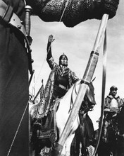 El Cid 1961 Charlton Heston as Castilian warlord on horseback 8x10 photo
