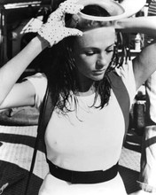 Jacqueline Bisset in white t-shirt & scuba dive gear 1977 The Deep 8x10 photo