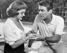 Dead Ringer 1964 Peter Lawford & Bette Davis smoking 8x10 inch photo