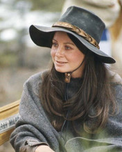 Sarah Miles in western hat on set 1973 The Man Who Loved Cat Dancing 8x10 photo
