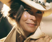 Candice Bergen 1970's portrait wearing hat 8x10 inch photo
