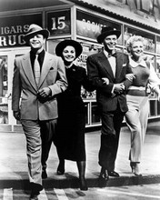 Guys and Dolls Sinatra & Brando links arms Jean Simmons Vivian Blaine 8x10 photo