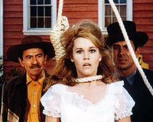 Cat Ballou 1965 Jane Fonda in tense scene with rope 8x10 inch photo