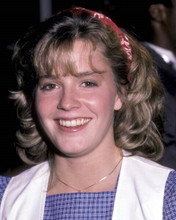 Elisbaeth Shue lovely smiling portrait 1980's cult actress 8x10 inch photo