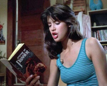 Phoebe Cates in sleeveless top reading book 1982 Fast Times 8x10 inch photo