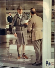 Jacques Tati as Monsieur Hulot at trade exhibition 1967 Playtime 8x10 photo