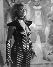 Sybil Danning heaving cleavage in leather outfit 1986 Howling II 8x10 photo