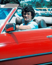 Patrick Duffy as Bobby Ewing in his convertable SL450 Mercedes 8x10 inch photo