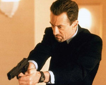 Robert de Niro in action pointing gun 1995 Heat 8x10 inch photo