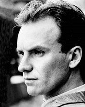 Sting 1985 portrait in suit and tie from Plenty 8x10 inch photo