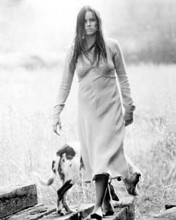 Barbara Hershey full length walking barefoot 1972 Boxcar Bertha 8x10 inch photo