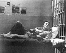 Escape From Alcatraz 1979 Clint Eastwood lies on his cell bed 8x10 inch photo
