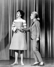 Rosie 1967 Rosalind Russell on stage singing with Sandra Dee 8x10 inch photo