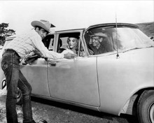 The Misfits Montgomery Clift Marilyn Monroe C. Gable Studebaker Lark 8x10 photo