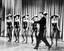 Say One For Me 1959 Robert Wagner walks on stage with chorus girls 8x10 photo