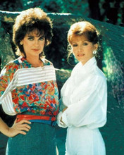 Dallas TV series Lynda Gray & Victoria Principal as Sue Ellen & Pam 8x10 photo