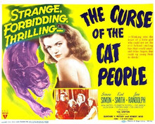 The Curse of the Cat People 1944 Simone Simon movie poster art 8x10 photo