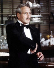 Paul Newman in tuxedo pulls out gun from jacket in bar 8x10 photo The Sting