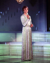 Julie Andrews 1970's in sequined dress sings The Julie Andrews Hour 8x10 photo
