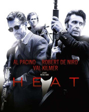 Heat 1995 Al Pacino Robert De Niro Val Kilmer movie poster art 8x10 inch photo
