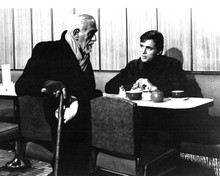 The Sorcerers 1967 Boris Karloff & Ian Ogilvy in cafe 8x10 inch photo