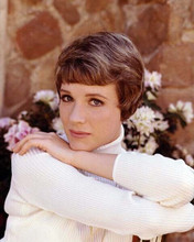 Julie Andrews beautiful in white sweater circa mid 1960's era 8x10 photo