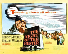 The Night of The Hunter Robert Mitchum Shelley Winters movie art 8x10 photo