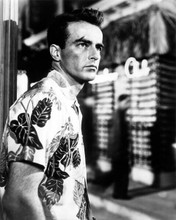 Montgomery Clift wears Hawaiian shirt in bar From Here To Eternity 8x10 photo